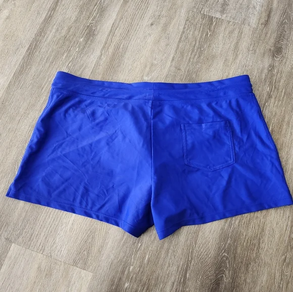 NWT Kona Sol Blue High Coverage Swim Shorts Size Large - Picture 2 of 8